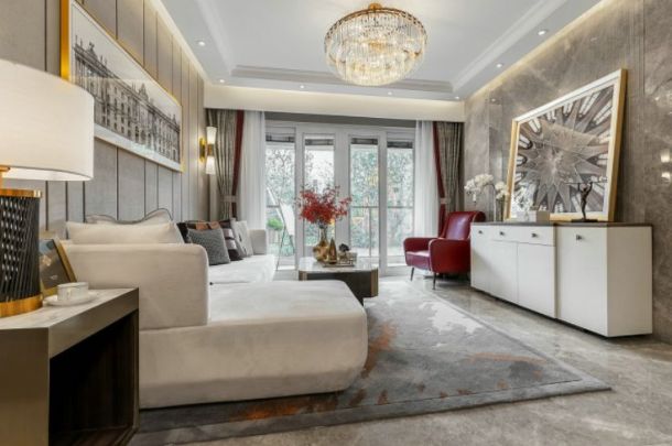 曲江美好時光208平米五居室現(xiàn)代簡約風(fēng)格設(shè)計方案效果圖參考