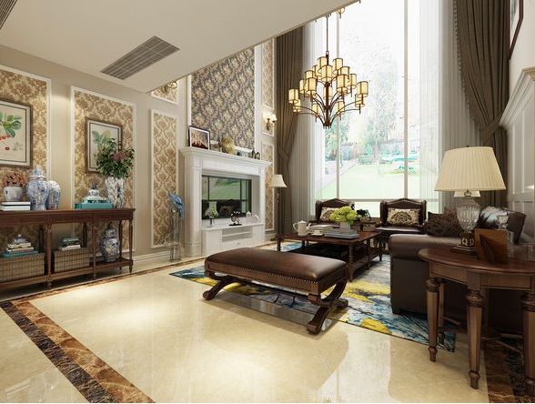 龍湖香醍國際社區(qū)245平米五居室簡美風(fēng)格設(shè)計(jì)方案效果圖