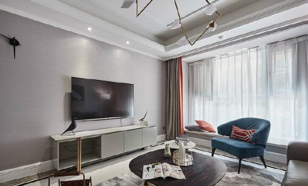 天浩上元郡95平米簡約風(fēng)格裝修設(shè)計(jì)效果圖