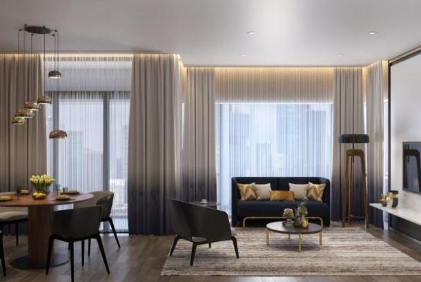 英郡年華國際社區(qū)106平米三居室現(xiàn)代簡(jiǎn)約風(fēng)格設(shè)計(jì)方案效果圖參考