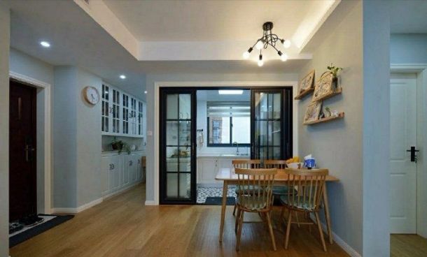 中海觀園88平米北歐風(fēng)格裝修設(shè)計效果圖