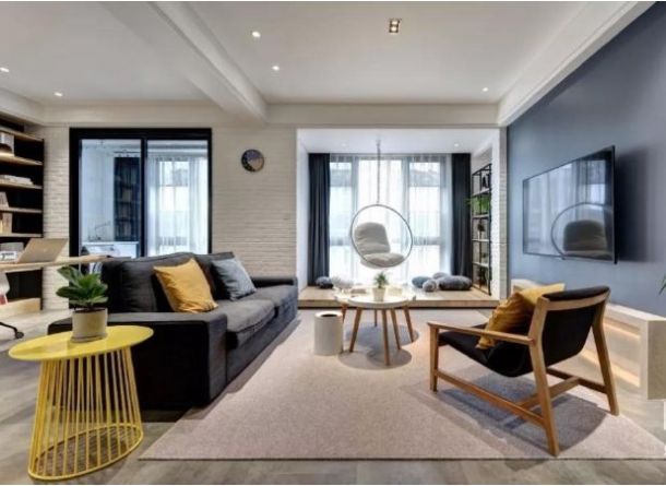 華安紫竹苑133平米三居室現(xiàn)代簡(jiǎn)約風(fēng)格設(shè)計(jì)方案效果圖參考