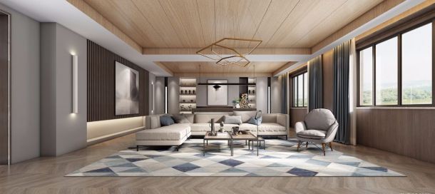 白樺林明天400平米復(fù)式現(xiàn)代簡約風(fēng)格設(shè)計方案效果圖參考