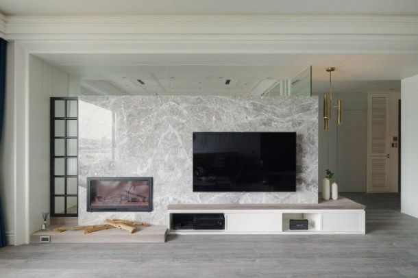 湖城大鏡130平米現(xiàn)代風(fēng)格裝修設(shè)計效果圖