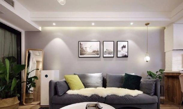 鑫苑大都匯87平米簡約風(fēng)格裝修設(shè)計效果圖