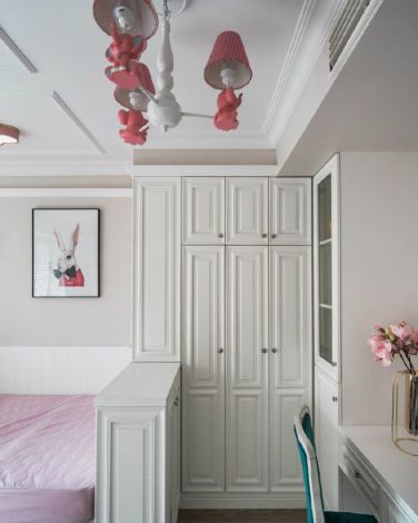 曲江觀邸136平米輕奢風格裝修設計效果圖