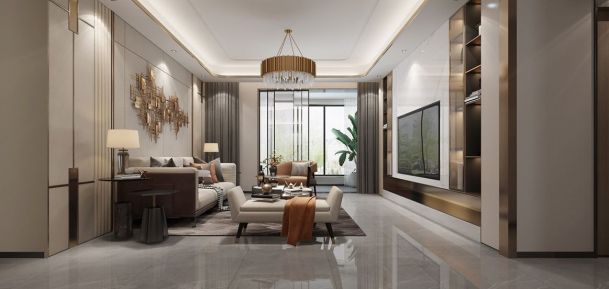 雅居樂御賓府181平米四居室現(xiàn)代簡約風(fēng)格設(shè)計方案效果圖參考