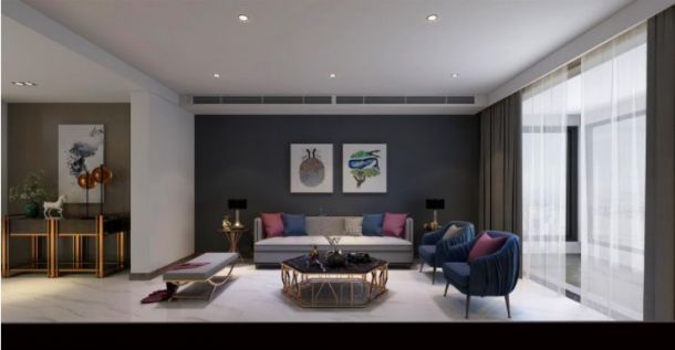 航天城173平米三居室現(xiàn)代簡(jiǎn)約風(fēng)格設(shè)計(jì)方案效果圖參考