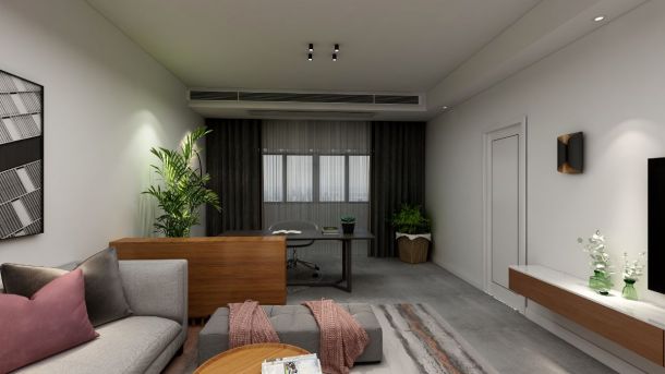 金地南湖意境現(xiàn)代風(fēng)格設(shè)計(jì)方案效果圖參考