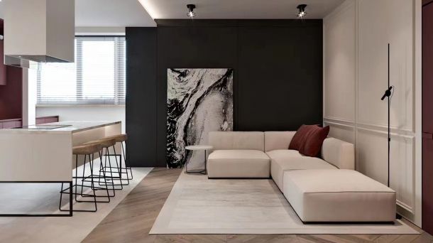 學(xué)府首座80平米兩居室現(xiàn)代簡(jiǎn)約風(fēng)格設(shè)計(jì)方案效果圖參考