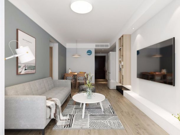 保利拉菲公館裝修參考，耐看又氣質(zhì)的北歐風(fēng)格，你確定不來一套嗎？