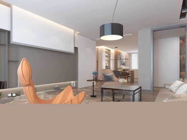 藍(lán)光公園華府116平米三居室現(xiàn)代簡(jiǎn)約風(fēng)格設(shè)計(jì)方案效果圖