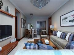 鐵路小區(qū)雅居新中式風(fēng)格設(shè)計方案