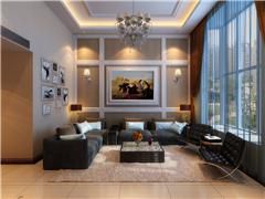 文景小區(qū)160平現(xiàn)代簡歐風(fēng)格設(shè)計(jì)方案