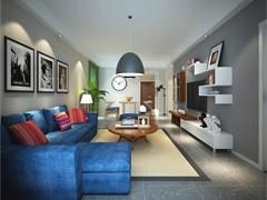 融僑城四期130平后現(xiàn)代風格設(shè)計方案