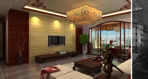 逸翠園140平中式風格方案