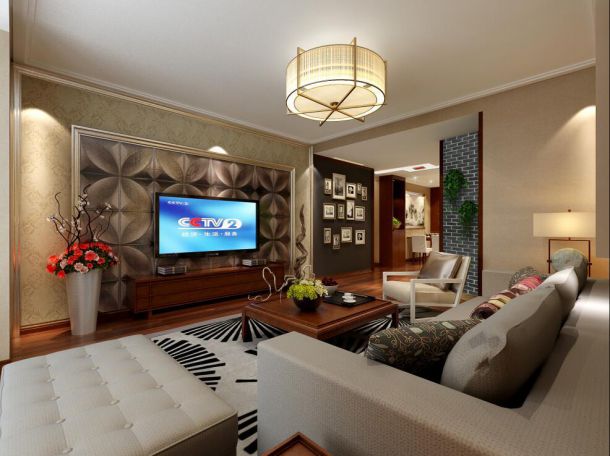 西北大學160㎡節(jié)約中式