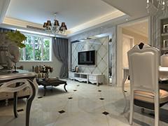 中國鐵建瑞園120平米歐式風(fēng)格設(shè)計(jì)方案