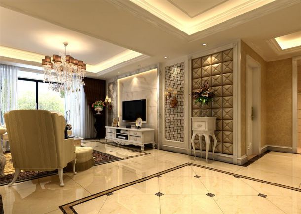 華僑城-天鵝堡-170三居室-簡歐風格