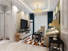 陽光新理城90平簡歐風格設計方案