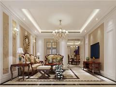 中建國(guó)熙臺(tái)143平美式風(fēng)格設(shè)計(jì)方案