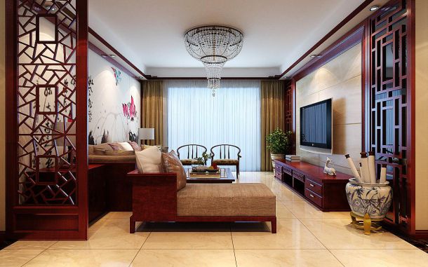 華清學府城/86.33平米/新中式