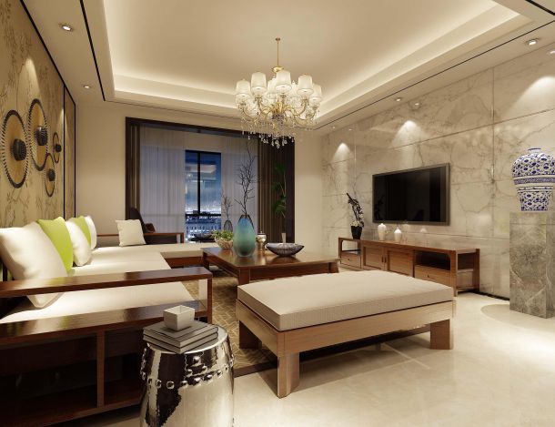 開元壹號175平新中式風(fēng)格設(shè)計方案