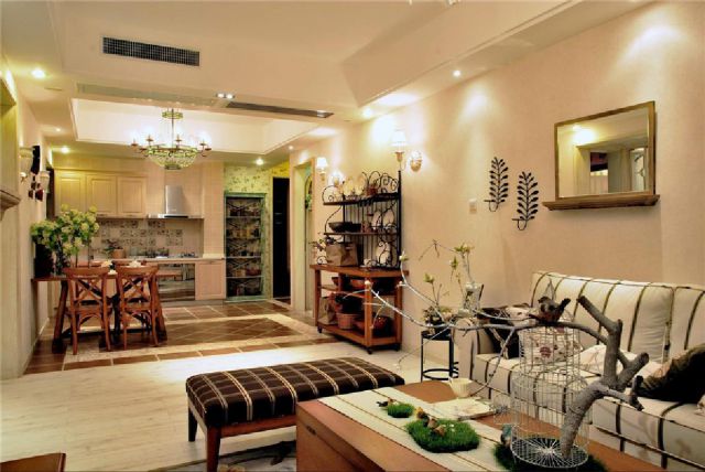 龍湖花千樹60平米現(xiàn)代簡約設(shè)計(jì)方案