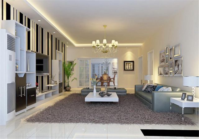 蘭空豐登小區(qū)106平米現(xiàn)代簡約設(shè)計方案