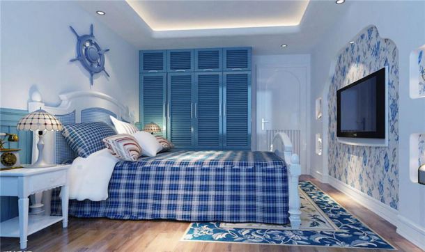 紫荊花園106平米新中式設(shè)計方案