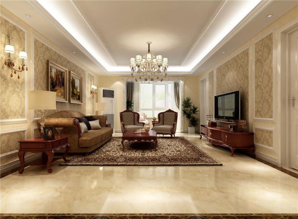 萊安逸琿220平簡歐風(fēng)格設(shè)計方案