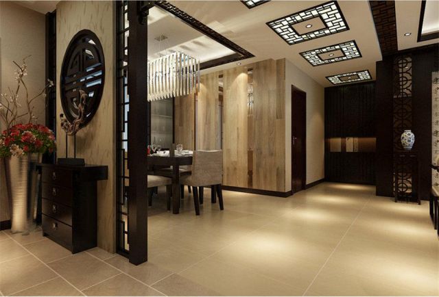 融僑城190平米新中式設(shè)計(jì)方案