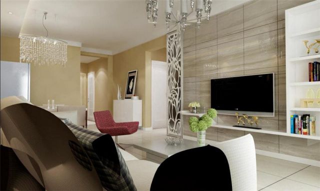 高科綠水東城87平米現(xiàn)代簡約設計方案