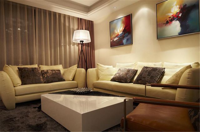 銘城國際社區(qū)90平現(xiàn)代簡約風格設計方案