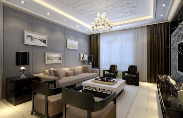 華清佳苑140平方米現(xiàn)代簡(jiǎn)約風(fēng)格