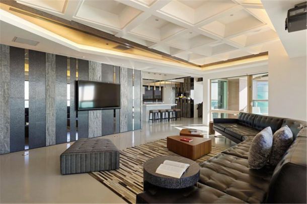 融僑馨苑160平簡(jiǎn)約風(fēng)格設(shè)計(jì)方案