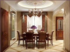 萊安逸境183平方美式風(fēng)格設(shè)計方案