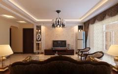 華府御城145平米美式鄉(xiāng)村風格設計方案