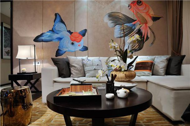 西市佳境135平米新中式設(shè)計(jì)方案