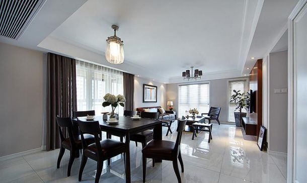 蘭空干休所134平米現(xiàn)代中式設(shè)計(jì)方案