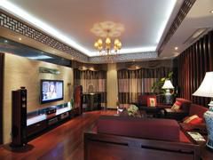 國家電網(wǎng)160平米新中式風格