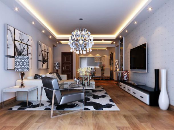 航天城/89平米/簡(jiǎn)約