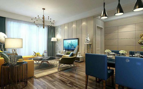 曲江觀邸80平米簡約風(fēng)格