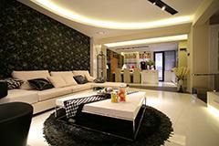 金輝悅府140平米現(xiàn)代風格設(shè)計方案