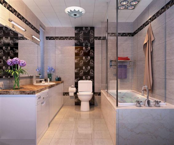 天朗大興郡100平米現(xiàn)代簡約裝修