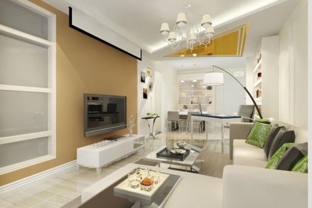 金泰絲路花城100平現(xiàn)代簡約風(fēng)格設(shè)計方案