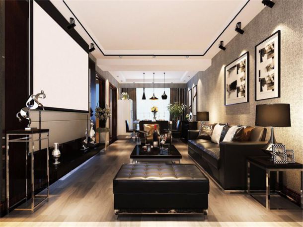 首創(chuàng)國際135平簡(jiǎn)約風(fēng)格設(shè)計(jì)方案