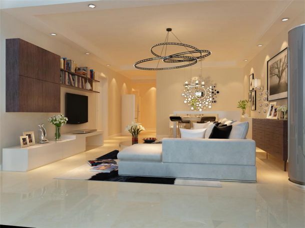 曲江觀邸150平簡約風(fēng)格設(shè)計(jì)方案