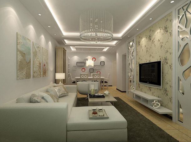 天朗大興郡140平米現(xiàn)代簡約設(shè)計方案