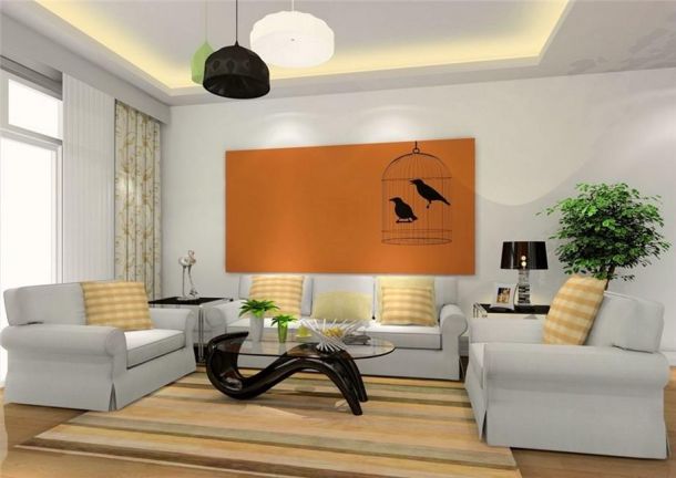 山海文園80平米現(xiàn)代簡(jiǎn)約設(shè)計(jì)方案